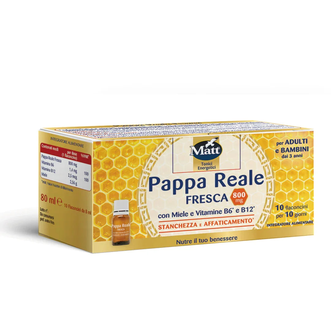 Pappa Reale Fresca Flaconcini - Matt. Nutre il tuo benessere