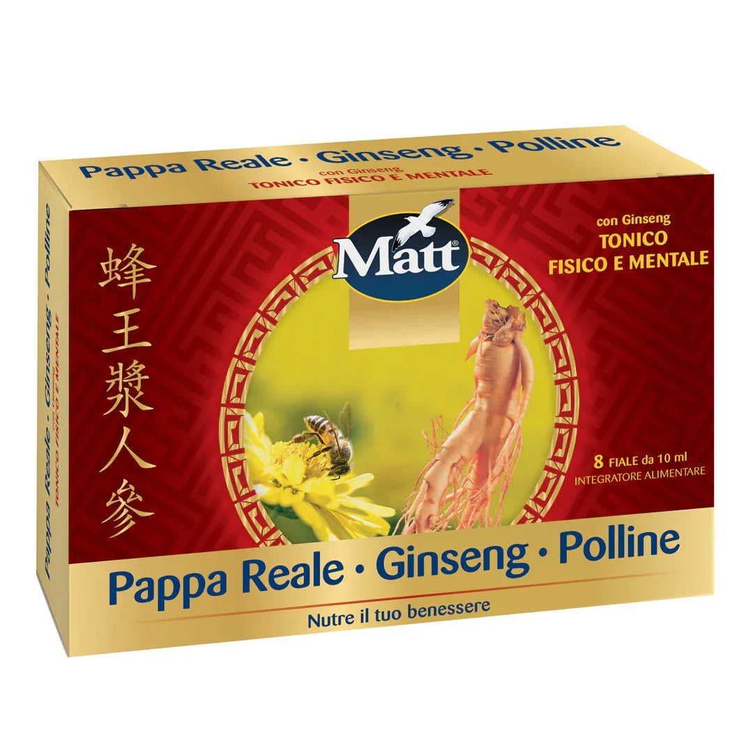 Pappa Reale Ginseng Polline - Matt. Nutre il tuo benessere