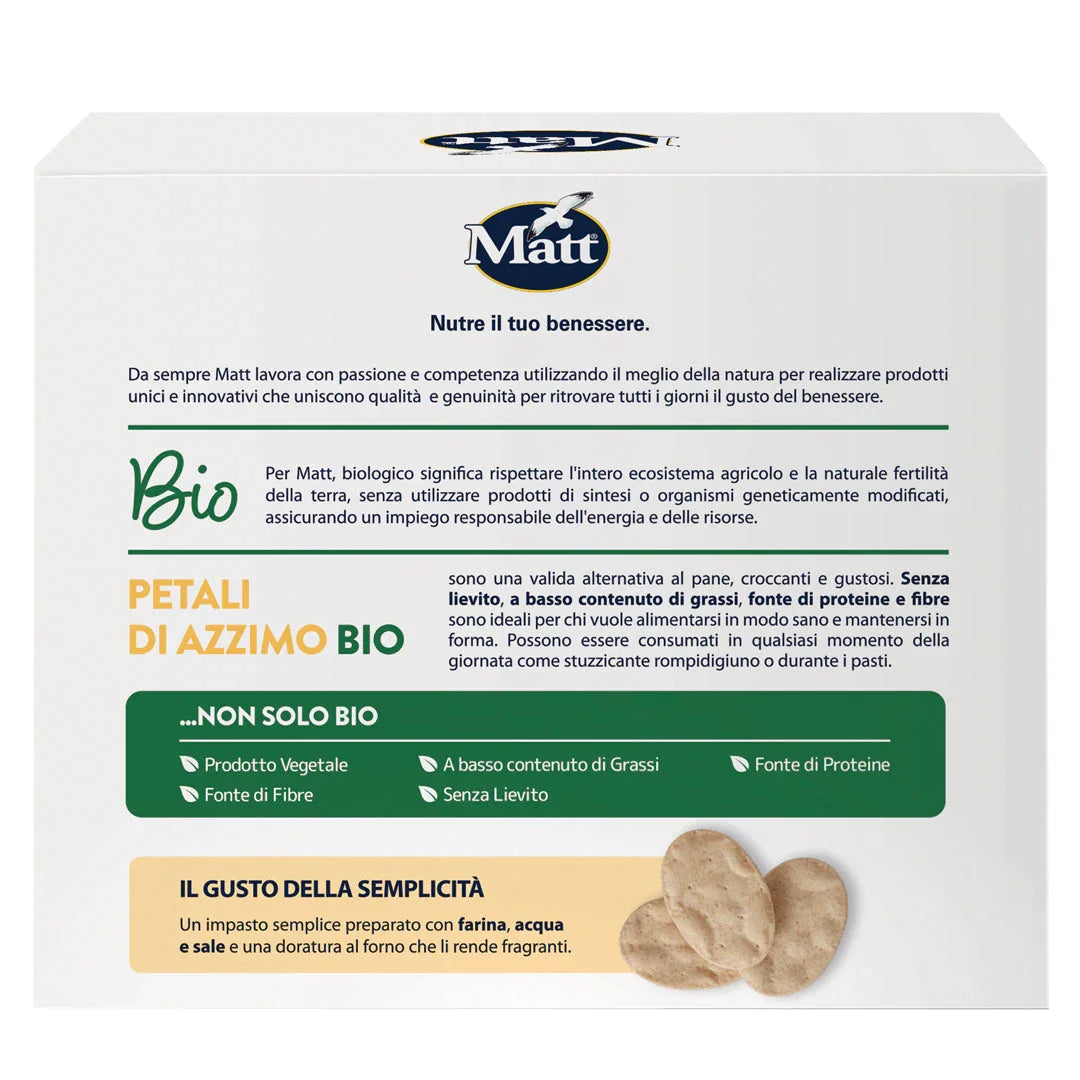 Petali di Azzimo bio - Matt. Nutre il tuo benessere