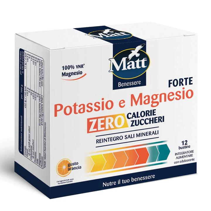 Potassio e Magnesio Forte - Matt. Nutre il tuo benessere