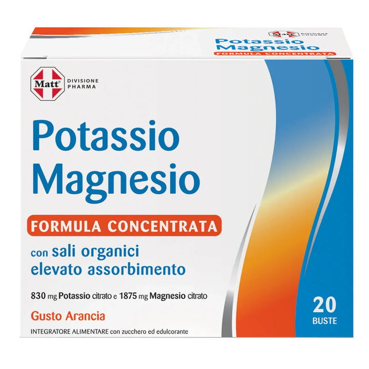 Potassio Magnesio formula concentrata - Matt. Nutre il tuo benessere
