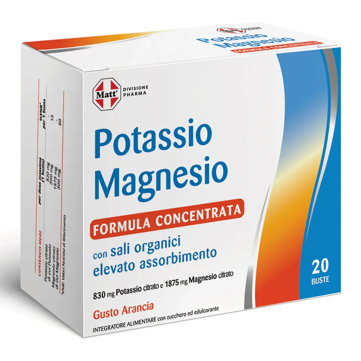 Potassio Magnesio formula concentrata - Matt. Nutre il tuo benessere