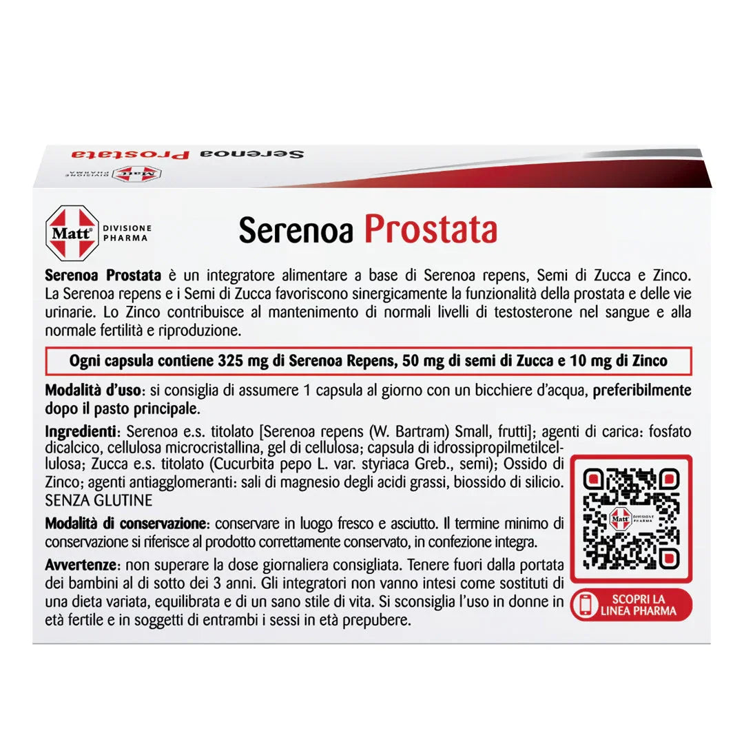 Serenoa Prostata - Matt. Nutre il tuo benessere