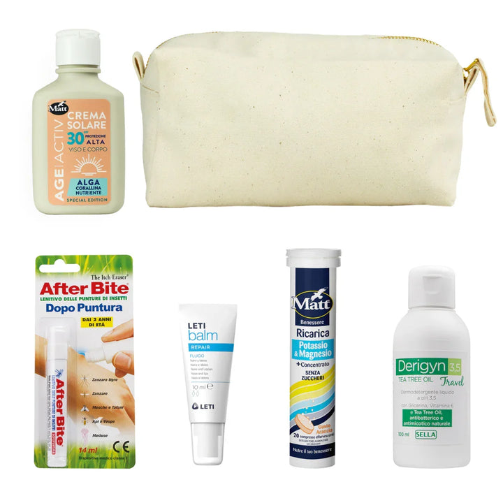 Beauty Summer Travel Kit - Matt. Nutre il tuo benessere