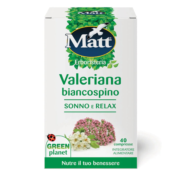Valeriana biancospino - Matt. Nutre il tuo benessere