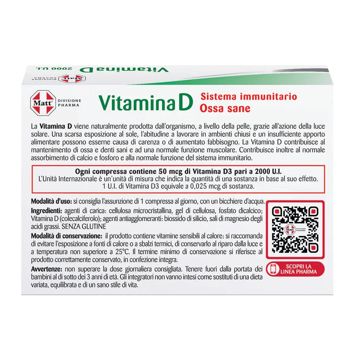 Vitamina D - Matt. Nutre il tuo benessere