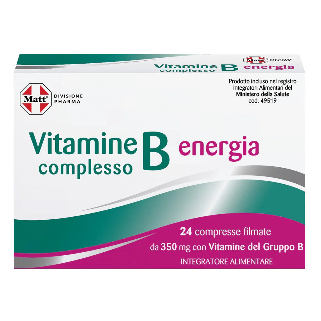 Vitamine Complesso B - Matt. Nutre il tuo benessere