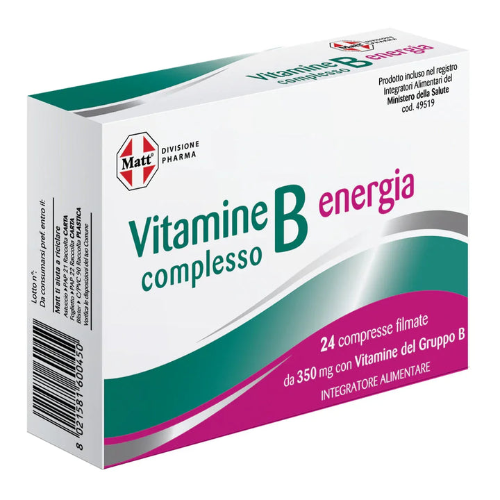 Vitamine Complesso B - Matt. Nutre il tuo benessere