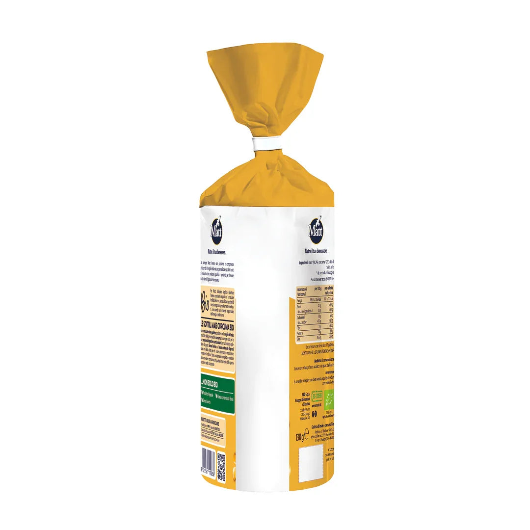 Le Sottili Mais Curcuma Bio - Matt. Nutre il tuo benessere