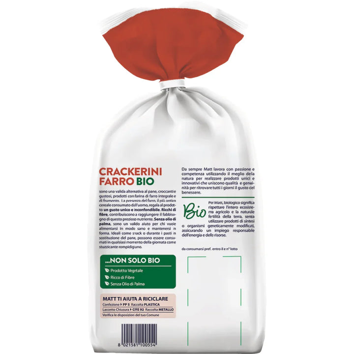 Crackerini Farro bio - Matt. Nutre il tuo benessere