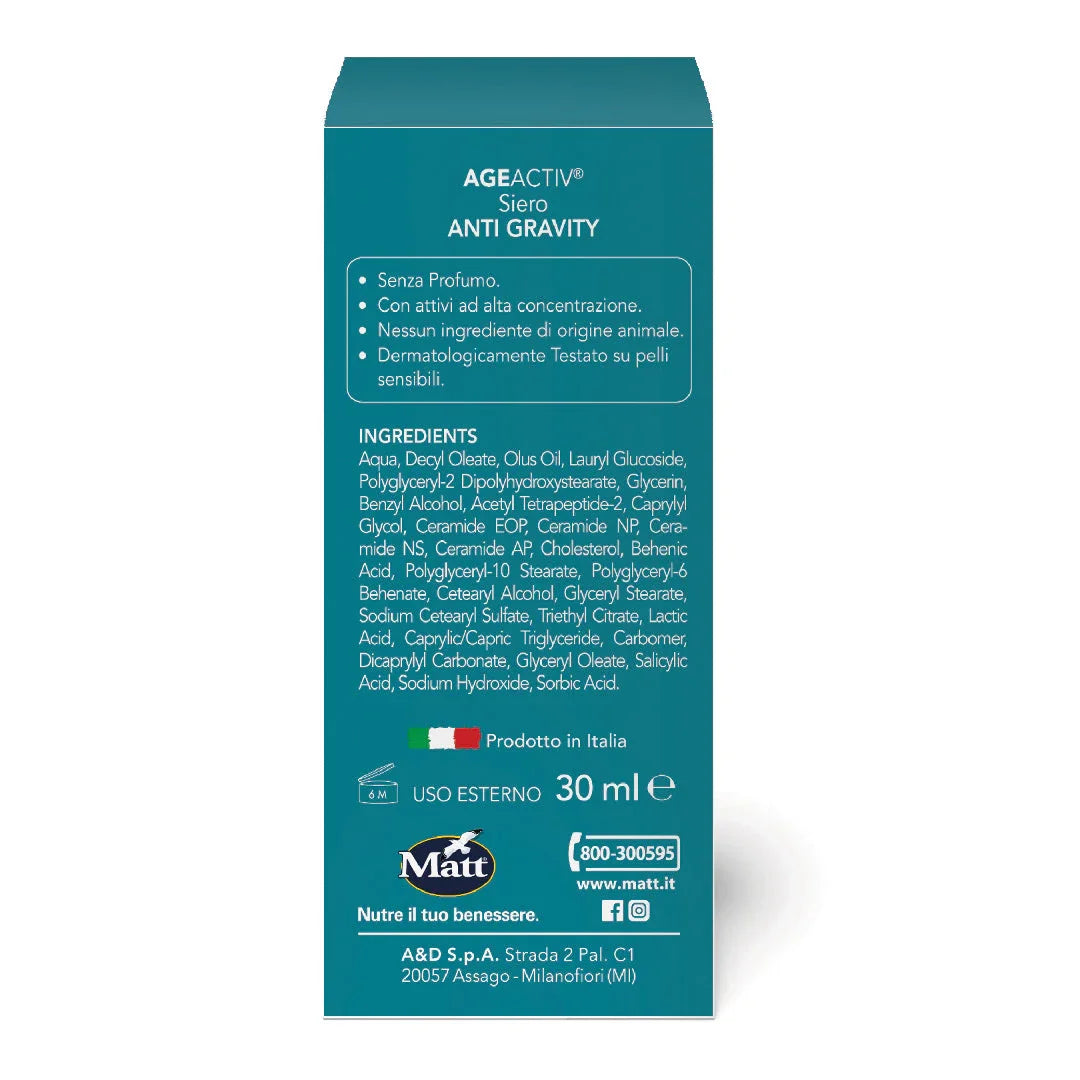 Siero Anti-Gravity - Matt. Nutre il tuo benessere
