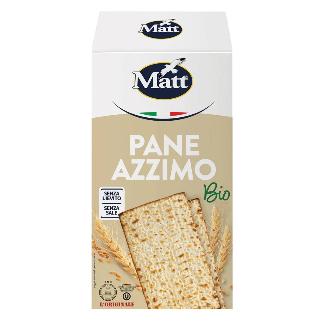 Pane Azzimo Bio 200 g - Matt. Nutre il tuo benessere