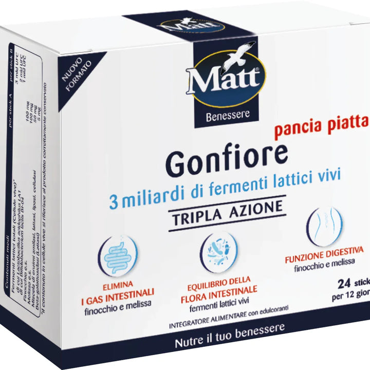 Gonfiore Pancia Piatta - Matt. Nutre il tuo benessere