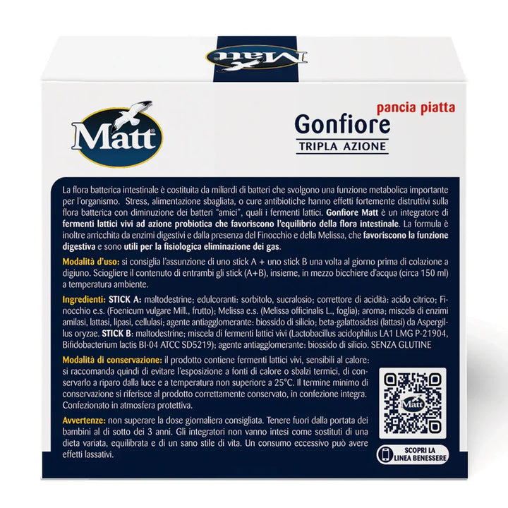 Gonfiore Pancia Piatta - Matt. Nutre il tuo benessere
