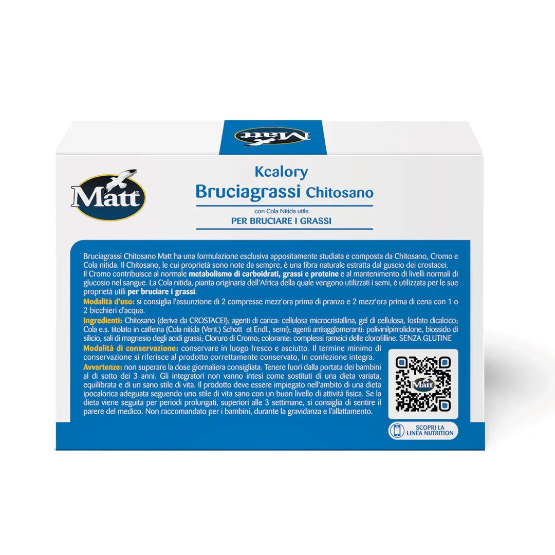 KCalory Chitosano - Matt. Nutre il tuo benessere