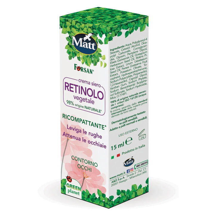 Contorno occhi Retinolo Vegetale - Matt. Nutre il tuo benessere