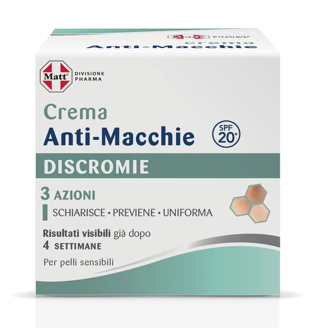 Crema anti-macchie - Matt. Nutre il tuo benessere