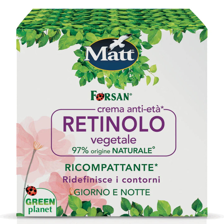 Crema anti-età Retinolo Vegetale - Matt. Nutre il tuo benessere