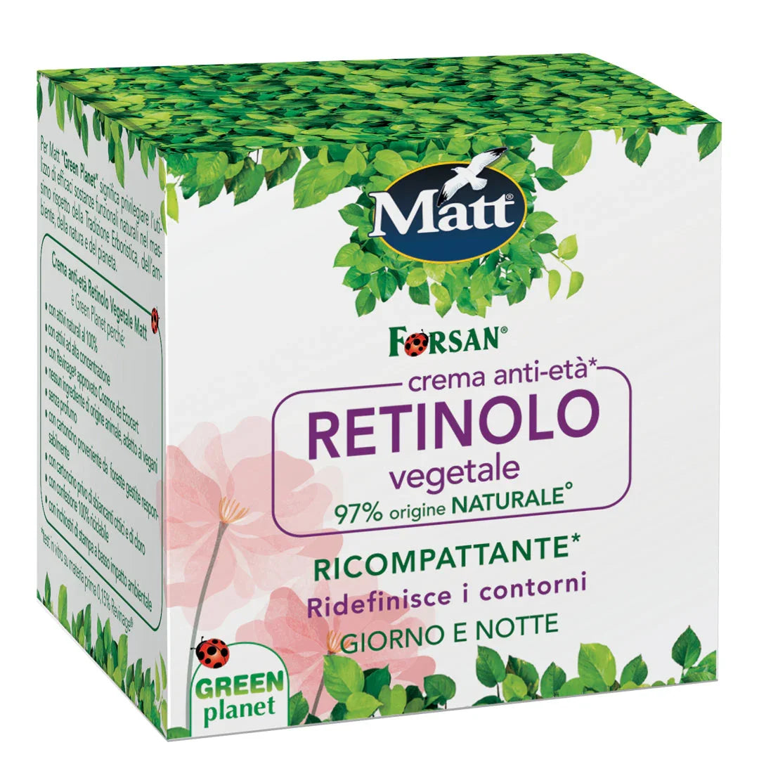 Crema anti-età Retinolo Vegetale - Matt. Nutre il tuo benessere