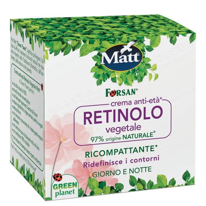 Crema anti-età Retinolo Vegetale - Matt. Nutre il tuo benessere