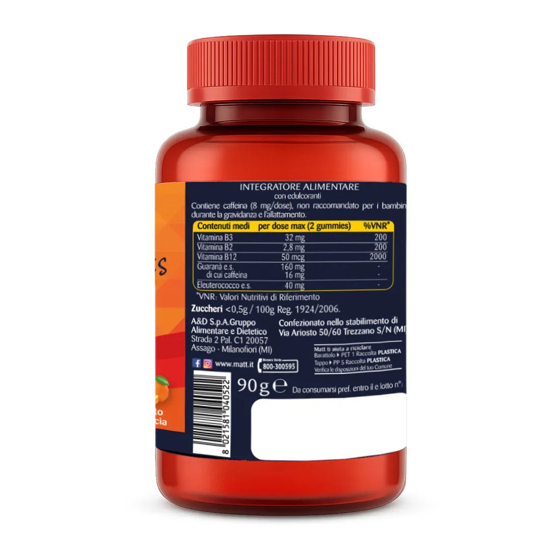 Energy Gummies - Matt. Nutre il tuo benessere