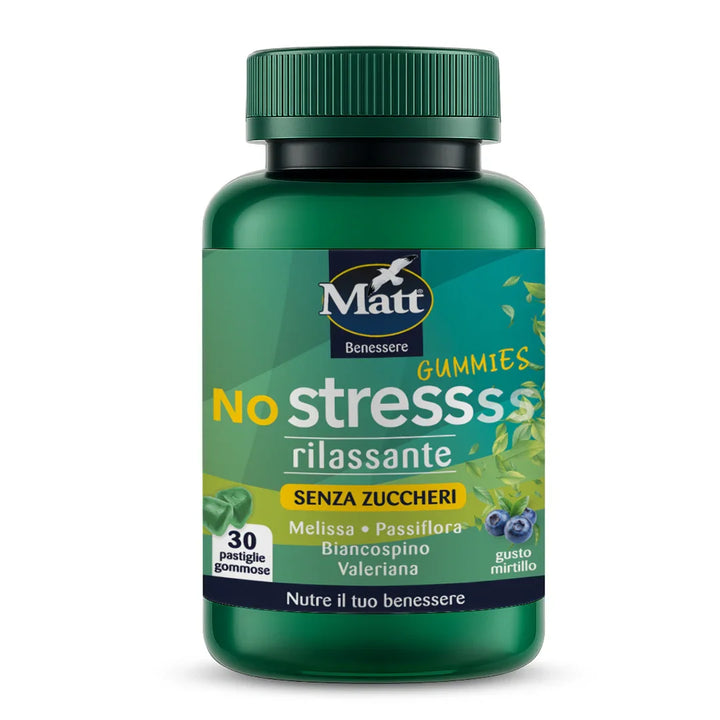 No Stress Gummies - Matt. Nutre il tuo benessere