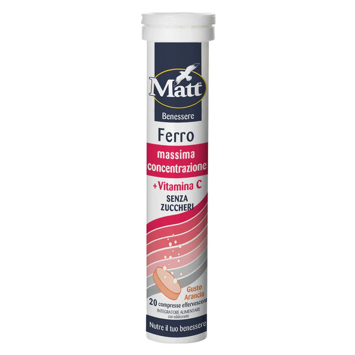 Ferro con Vitamina C - Matt. Nutre il tuo benessere