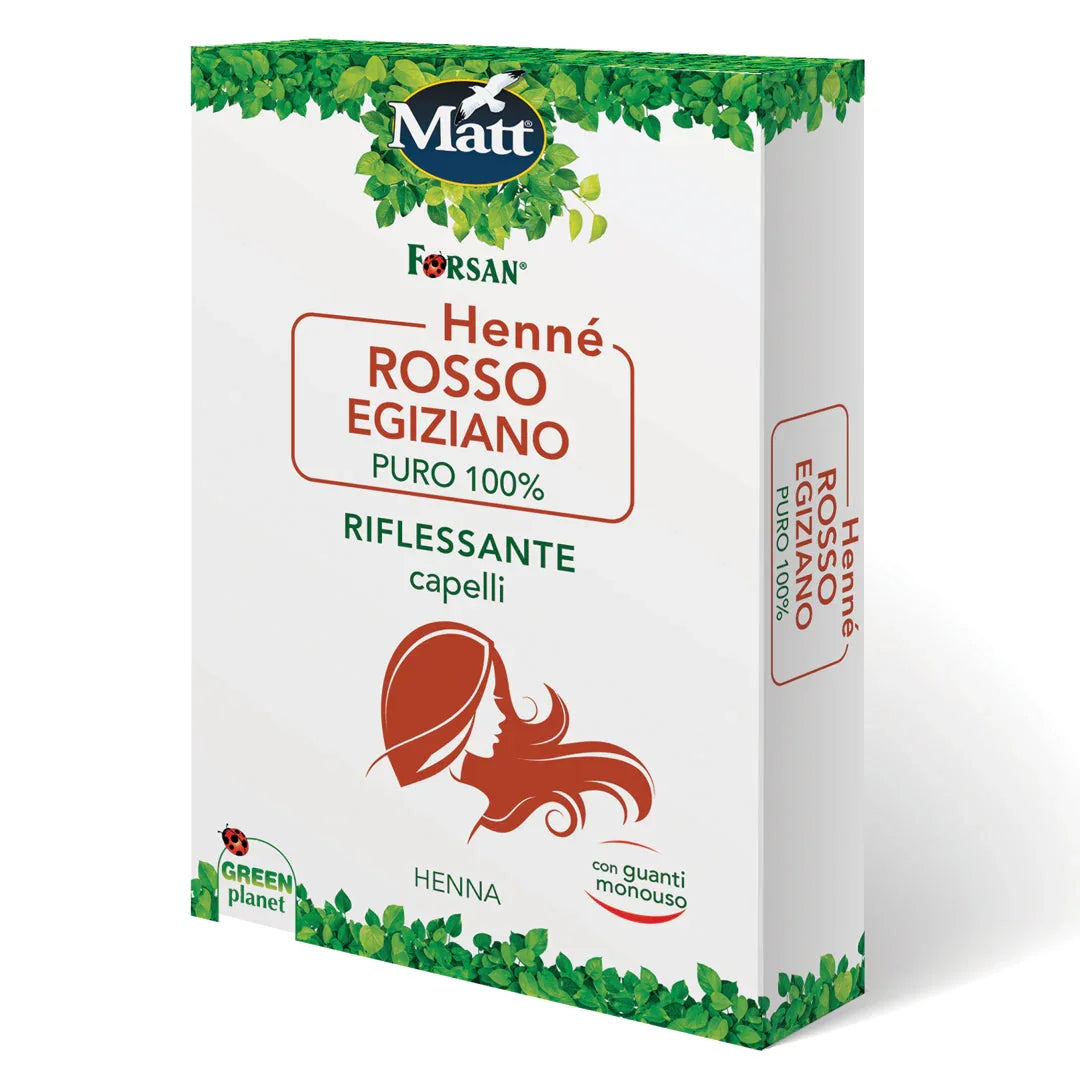 Henné Rosso Egiziano - Matt. Nutre il tuo benessere