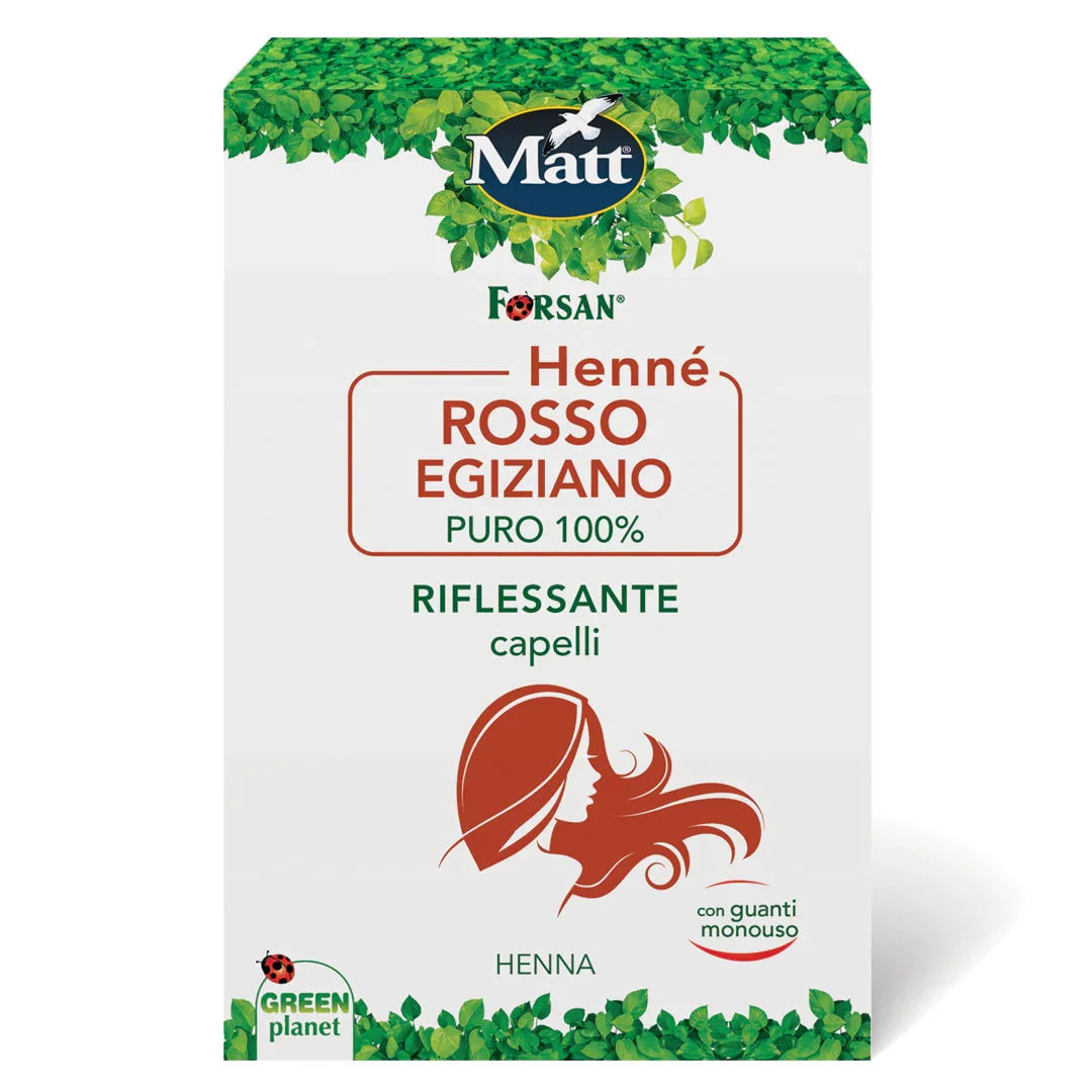 Henné Rosso Egiziano - Matt. Nutre il tuo benessere