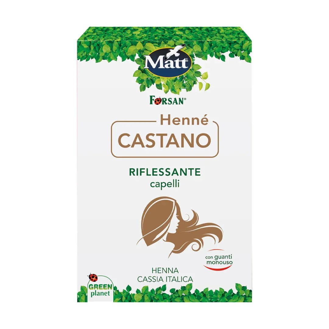 Henné Castano - Matt. Nutre il tuo benessere