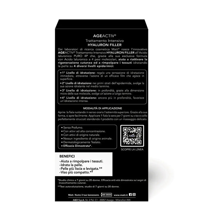 Trattamento intensivo Hyaluron Filler - Matt. Nutre il tuo benessere