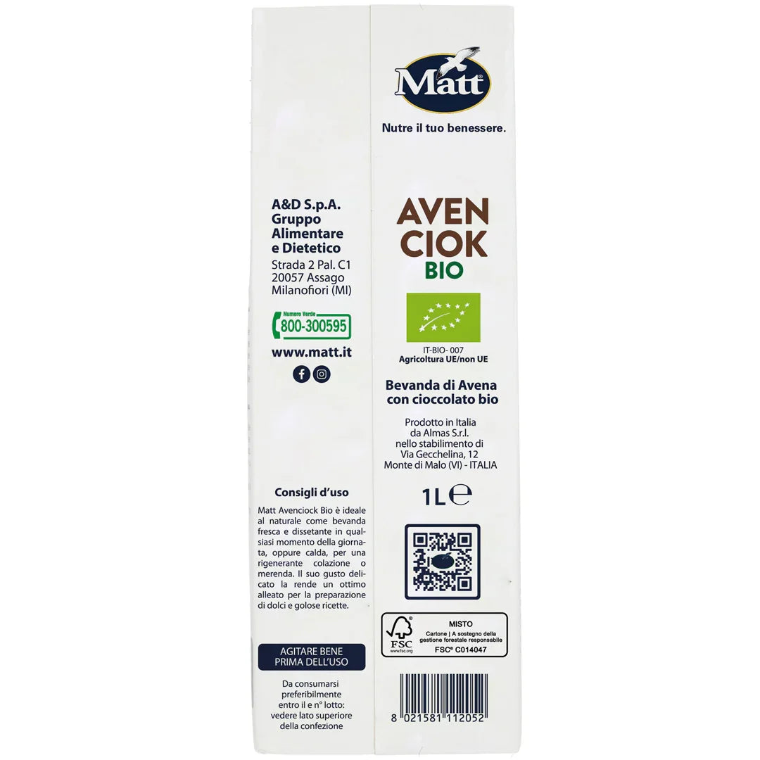 Avenciok bio - Matt. Nutre il tuo benessere