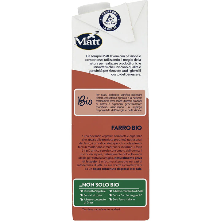 Farro bio - Matt. Nutre il tuo benessere