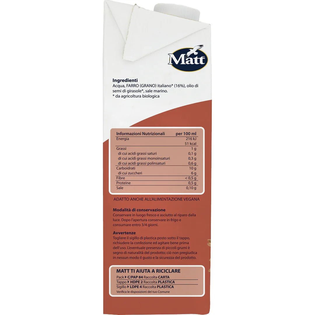 Farro bio - Matt. Nutre il tuo benessere