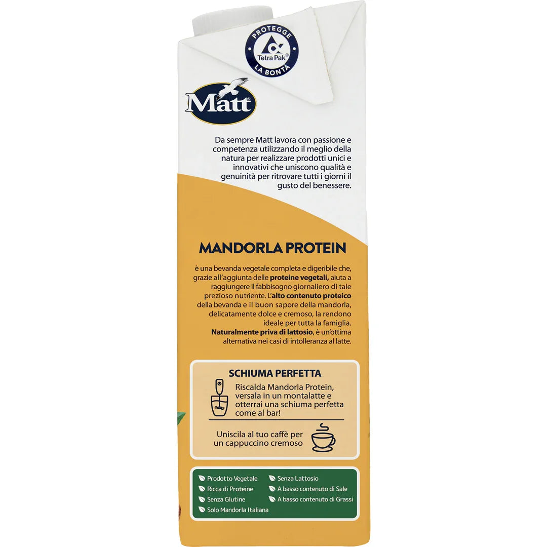 Mandorla Protein - Matt. Nutre il tuo benessere