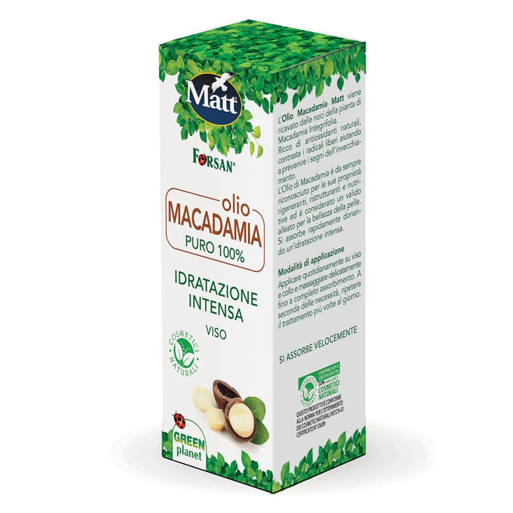 Olio Macadamia - Matt. Nutre il tuo benessere