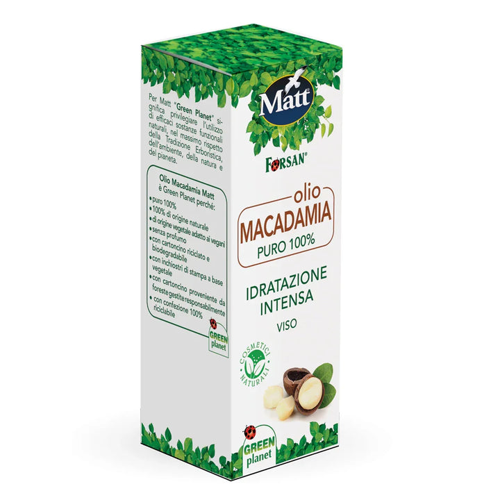 Olio Macadamia - Matt. Nutre il tuo benessere