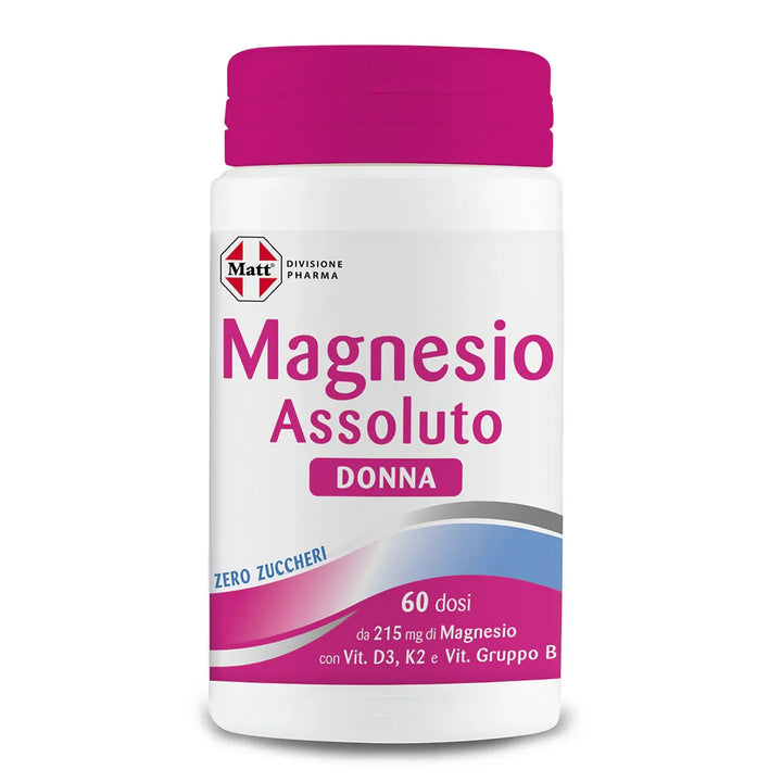 Magnesio Assoluto Donna - Matt. Nutre il tuo benessere