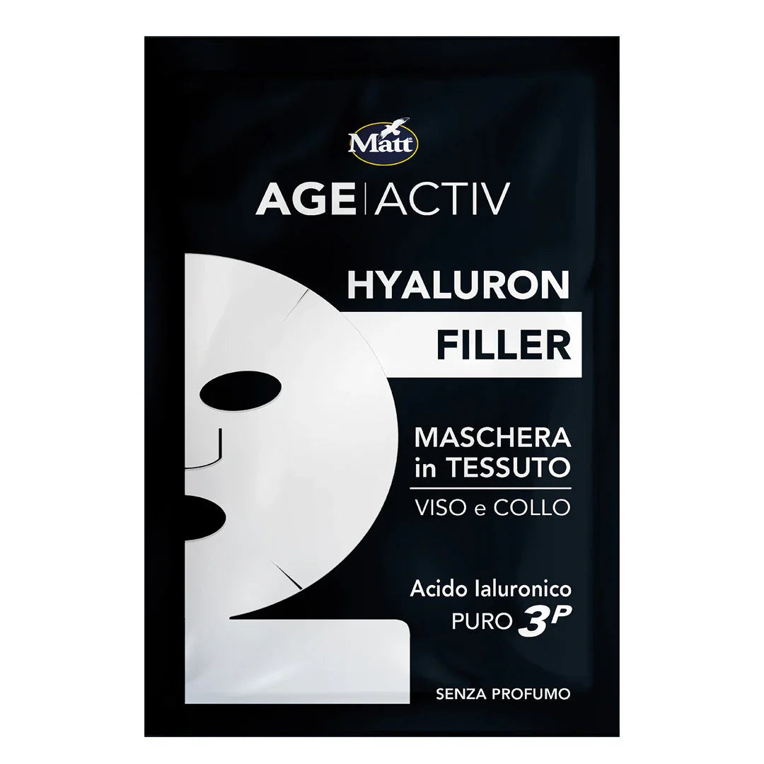 Maschera viso collo Hyaluron Filler - Matt. Nutre il tuo benessere