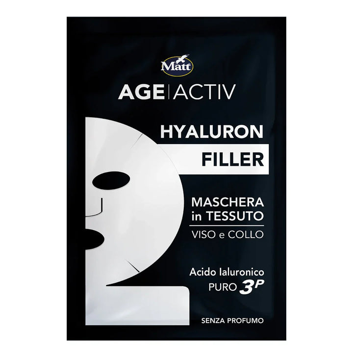 Maschera viso collo Hyaluron Filler - Matt. Nutre il tuo benessere