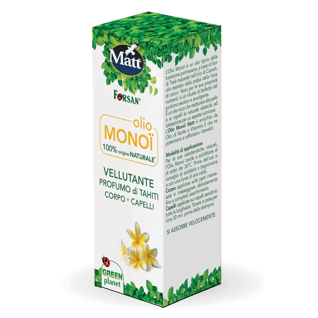Olio Monoi - Matt. Nutre il tuo benessere
