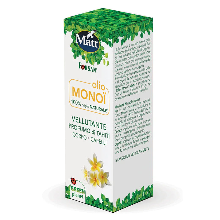 Olio Monoi - Matt. Nutre il tuo benessere