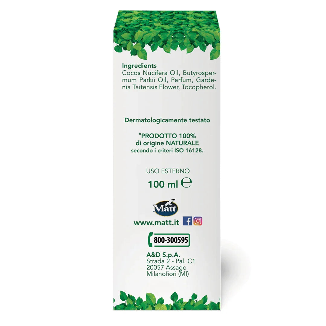 Olio Monoi - Matt. Nutre il tuo benessere