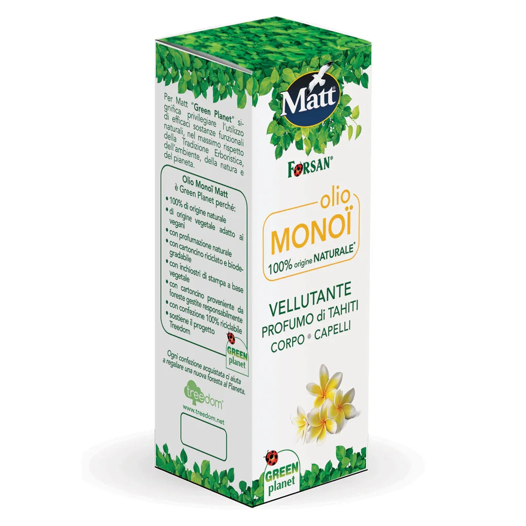 Olio Monoi - Matt. Nutre il tuo benessere