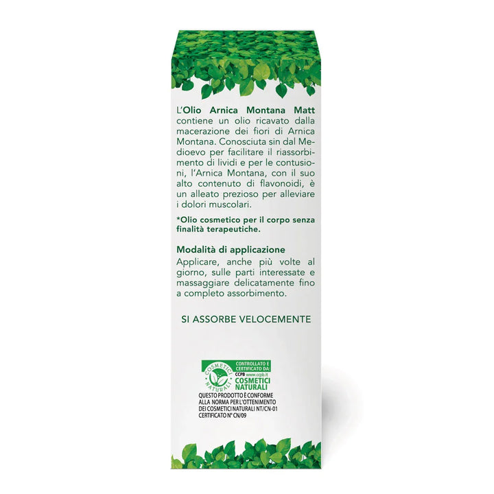 Olio Arnica Montana - Matt. Nutre il tuo benessere