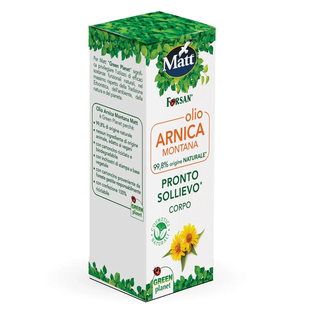 Olio Arnica Montana - Matt. Nutre il tuo benessere