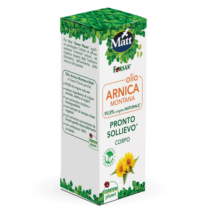 Olio Arnica Montana - Matt. Nutre il tuo benessere