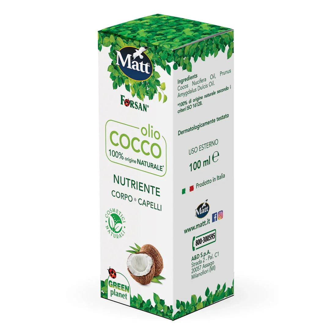 Olio Cocco - Matt. Nutre il tuo benessere