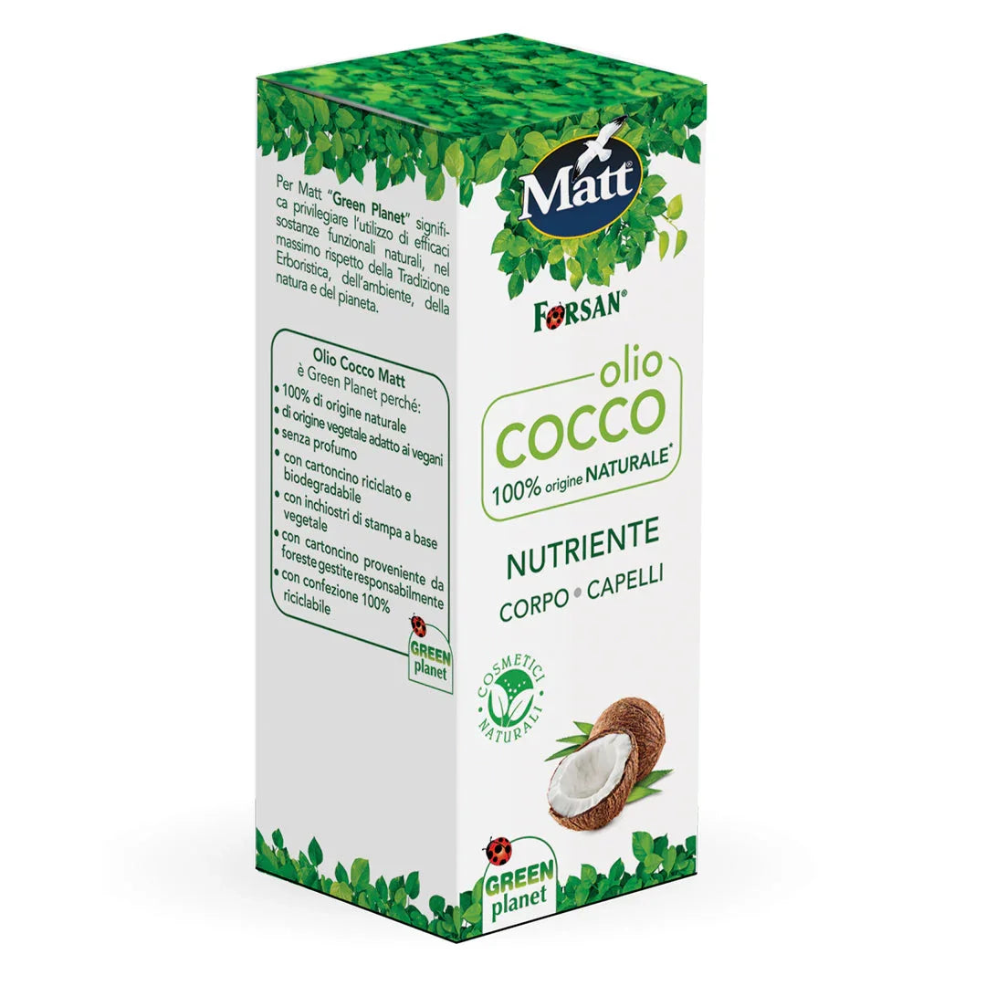Olio Cocco - Matt. Nutre il tuo benessere
