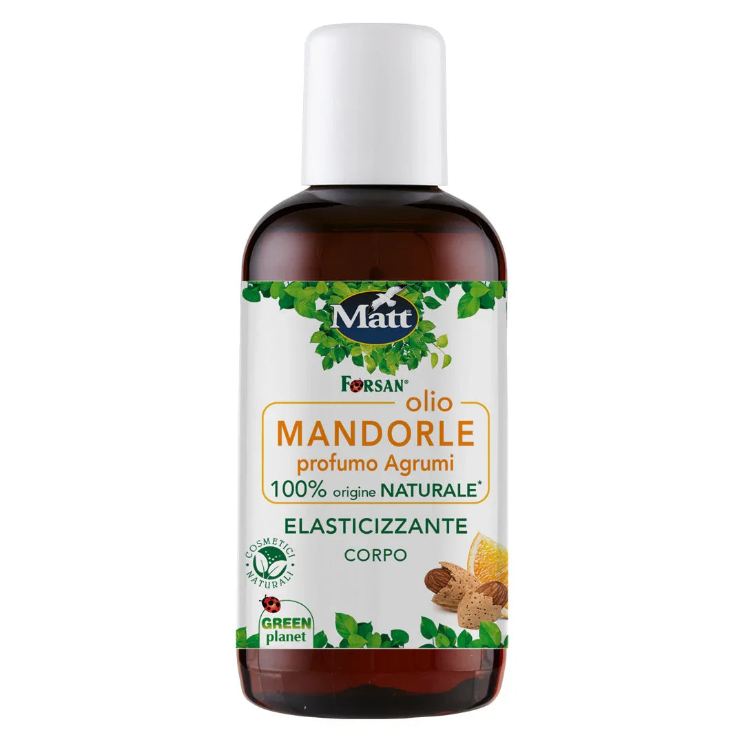 Olio Mandorle Dolci profumato Agrumi - Matt. Nutre il tuo benessere
